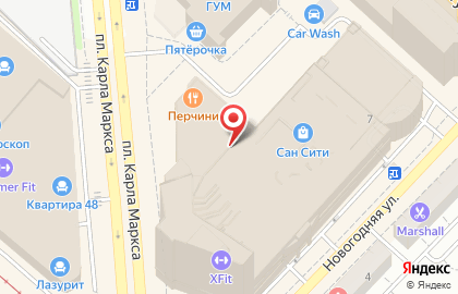 Специализированный сервисный центр по ремонту Apple AppleService на площади Карла Маркса на карте