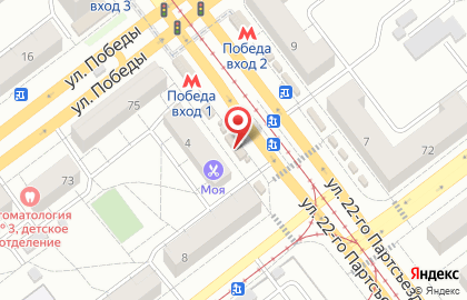 Сотовая компания МТС на улице 22 Партсъезда, 4в на карте