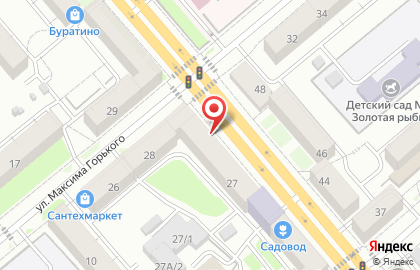Салон цветов Анжелика на улице Красина на карте