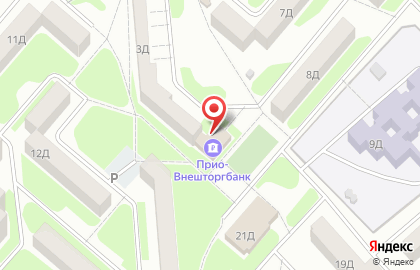 Прио-Внешторгбанк в Рязани на карте