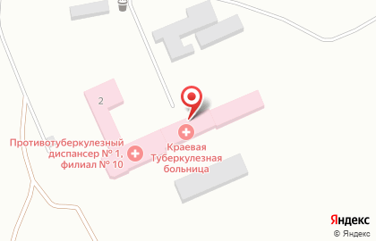Красноярский краевой противотуберкулезный диспансер №1 на карте