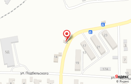 Шиномонтажная мастерская на Культурной улице на карте
