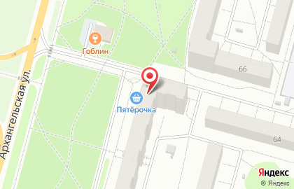 Аптека в Вологде на карте