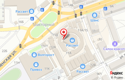 Магазин в Волгограде на карте