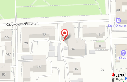 Торгово-сервисная компания Мир холода на Красноармейской улице на карте