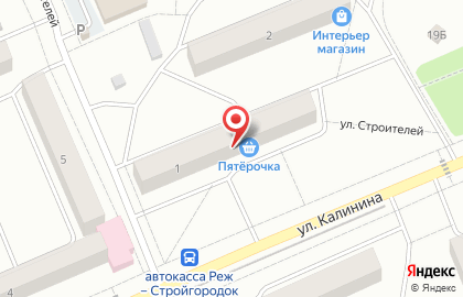 Салон красоты Соблазн, парикмахерская на улице Строителей на карте