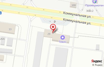 Банкомат АВТОВАЗБАНК, Автозаводский район на Коммунальной улице на карте