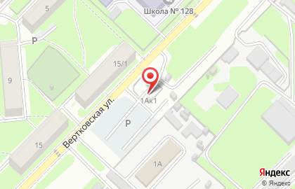Автостоянка в Новосибирске на карте