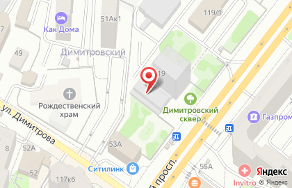 Воронежский филиал Банкомат, АБ Россия на Ленинском проспекте, 119 на карте