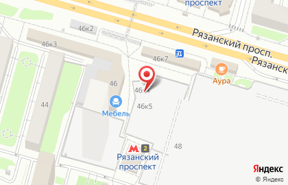 Магазин Корзин-ка на Рязанском проспекте на карте