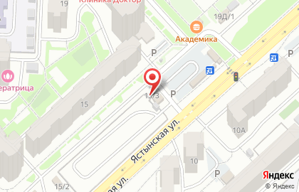 Магнит в Советском районе на карте