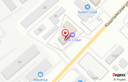 Шинный центр Колеса Даром на Кыштымской улице на карте