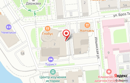 Часовня на Голгофе Омская областная Христианская Церковь на карте