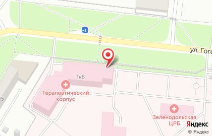 Станция скорой медицинской помощи на улице Гоголя на карте