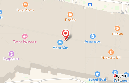 Фактория Москва на карте