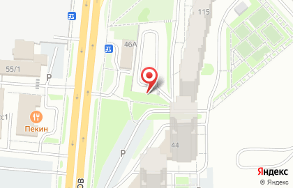 Автостоянка в Красноярске на карте