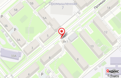 Продуктовый магазин в Новосибирске на карте