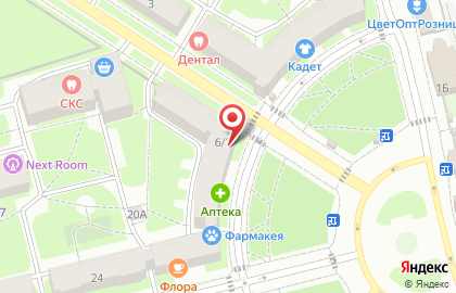 Аптека фармакея в Пушкинском районе на карте