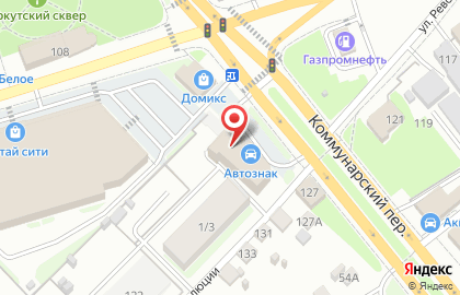Столярный цех на Иркутской улице на карте
