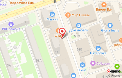 ОАО Банкомат, Московский индустриальный банк на улице Гайдара на карте