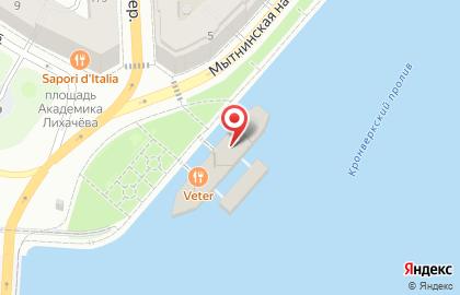 Ресторан The Most в Петроградском районе на карте
