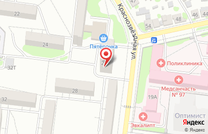 Аптека Апрель в Воронеже на карте