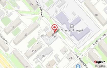 Автостоянка в Хабаровске на карте
