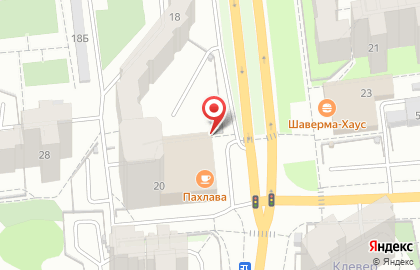 Кафе Пахлава в Дзержинском районе на карте