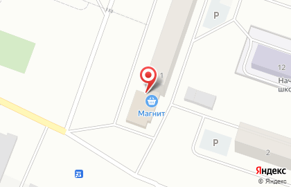 Супермаркет Магнит в Мурманске на карте