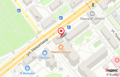 Магазин постельного белья Мир текстиля в Володарском районе на карте