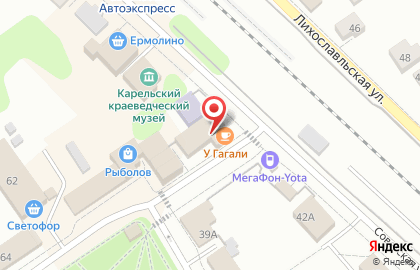 Отдел образования в Твери на карте
