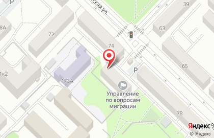 Точка быстрого питания на Рижской улице на карте