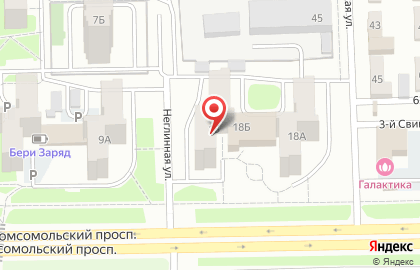 Адвокатский кабинет Асиновского А.Б. на Комсомольском проспекте на карте