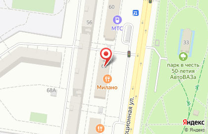 Стрип-бар MDC на Революционной улице на карте