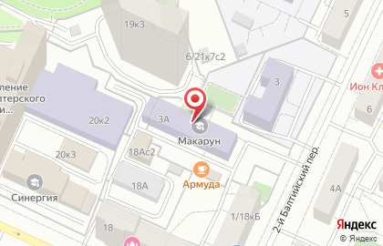 Мировой Экономики и Международных Отношений Московский Институт (мимэмо) на Соколе на карте