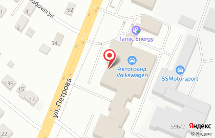 Автосалон Автогранд на улице Петрова на карте