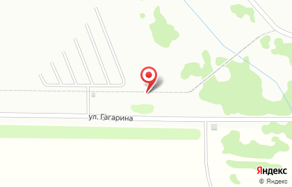Автостоянка на ул. Гагарина, 17а на карте