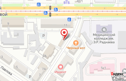 Николаевский на улице Терешковой на карте