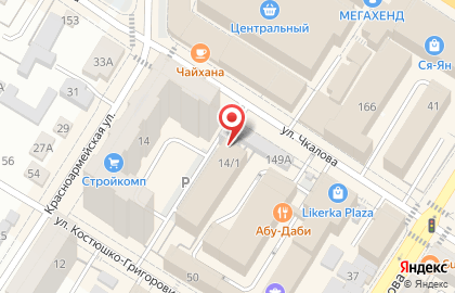 Центр коррекции фигуры Атмосфера на карте