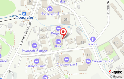Гостиница семейного типа Кия на карте