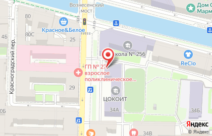 Санкт-Петербургский центр оценки качества образования и информационных технологий в Санкт-Петербурге на карте