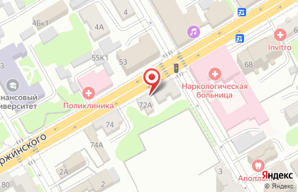 Центр дезинфекции, дезинсекции и дератизации СДС-Эксперт на улице Дзержинского на карте