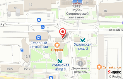 Транспортная компания Норд-Транзит в Железнодорожном районе на карте
