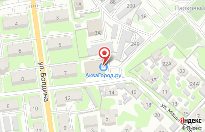 Интернет-магазин сантехники AquaGorod.ru на карте