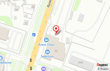Установочный центр АлексГласс в Московском районе на карте