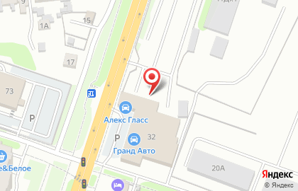 Установочный центр Алекс Гласс на карте