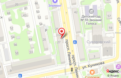 Пекарня Маковка на проспекте Ленина на карте