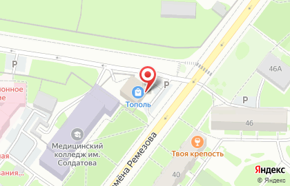 Салон ортопедических товаров и средств реабилитации Ортопед+ на карте