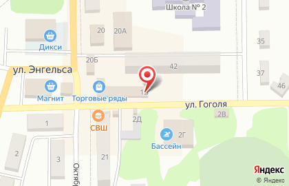 Магазин разливного пива Чешский старовар на улице Гоголя на карте
