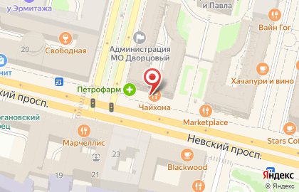 Компания Сервис-Гарант на Невском проспекте на карте